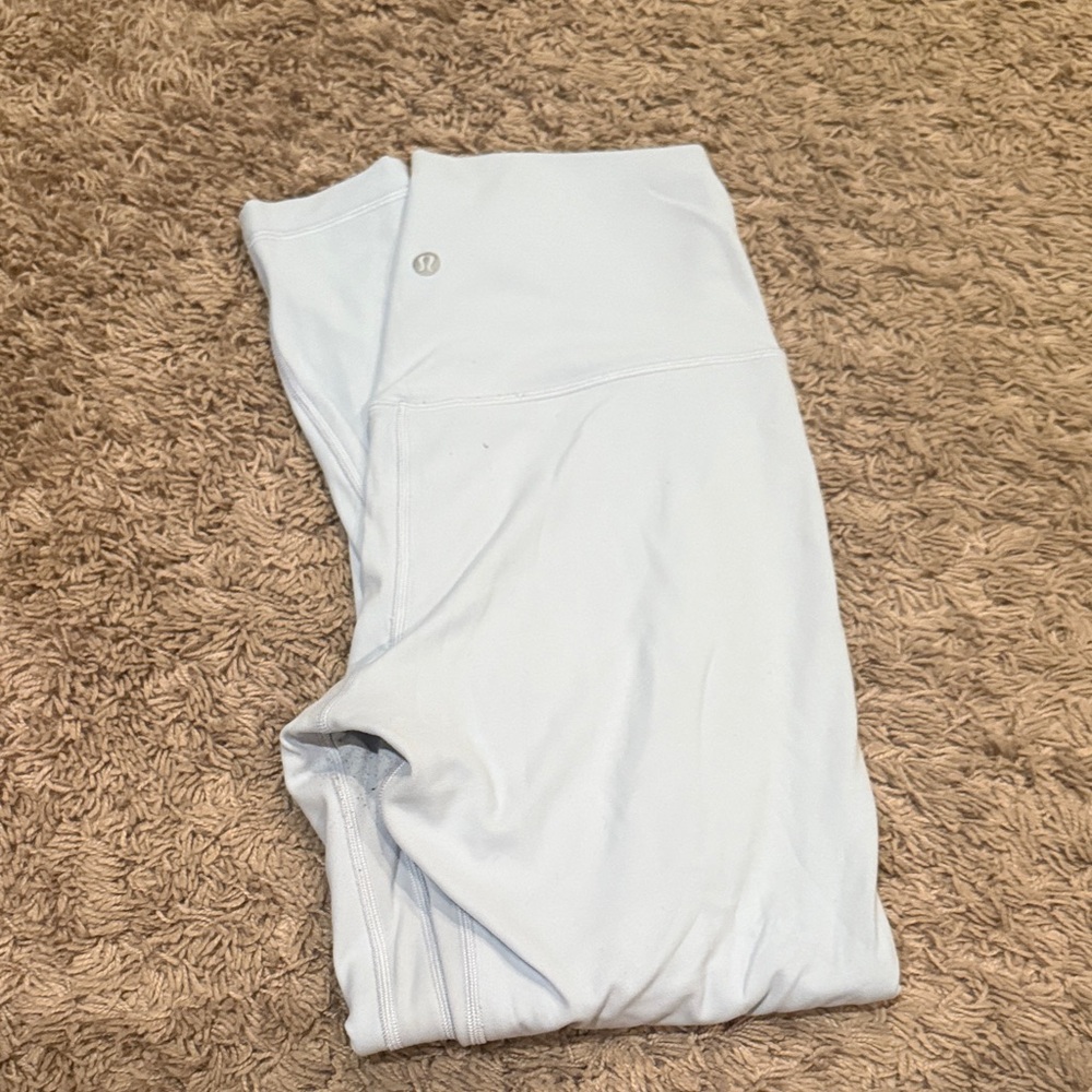 Lululemon Athletica Sky Blue High-Waist Leggings